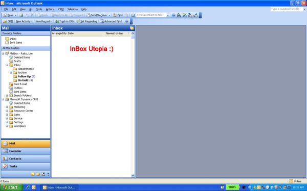 Outlook Email at Zero